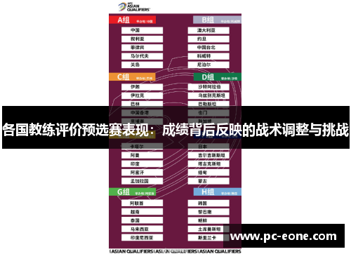 各国教练评价预选赛表现：成绩背后反映的战术调整与挑战