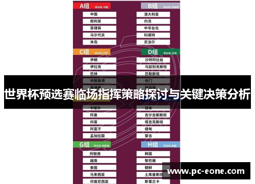 世界杯预选赛临场指挥策略探讨与关键决策分析